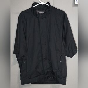 Mizuno Men's Classic Black Windbreaker Size (XL)